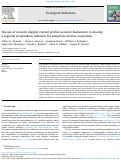 Cover page of The use of acoustic doppler current profiler acoustic backscatter to develop a regional zooplankton indicator for temperate marine ecosystems
