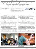 Cover page: Digitally Available Emergency Department Orientation: Overcoming Hurdles to Early Exposure to the Field of Emergency Medicine in Medical Education