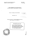 Cover page: MASS TRANSFER TO A PLANE BELOW A ROTATING DISK AT HIGH SCHMIDT NUMBERS