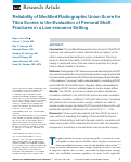 Cover page: Reliability of Modified Radiographic Union Score for Tibia Scores in the Evaluation of Femoral Shaft Fractures in a Low-resource Setting
