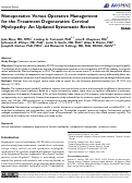 Cover page: Nonoperative Versus Operative Management for the Treatment Degenerative Cervical Myelopathy: An Updated Systematic Review.