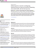 Cover page: Adenomyosis in women undergoing hysterectomy for abnormal uterine bleeding associated with uterine leiomyomas.