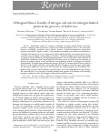 Cover page: Orthogonal fitness benefits of nitrogen and ants for nitrogen‐limited plants in the presence of herbivores