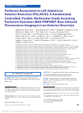 Cover page: Perfusion Assessment in Left-Sided/Low Anterior Resection (PILLAR III): A Randomized, Controlled, Parallel, Multicenter Study Assessing Perfusion Outcomes With PINPOINT Near-Infrared Fluorescence Imaging in Low Anterior Resection.