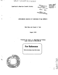 Cover page: EXPERIMENTAL ANALYSIS OF SINTERING OF MgO COMPACTS