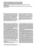 Cover page: The onset of homologous chromosome pairing during Drosophila melanogaster embryogenesis.