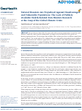 Cover page: Natural Disasters Are Prejudiced Against Disadvantaged and Vulnerable Populations: The Lack of Publicly Available Health-Related Data Hinders Research at the Cusp of the Global Climate Crisis.