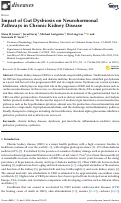 Cover page: Impact of Gut Dysbiosis on Neurohormonal Pathways in Chronic Kidney Disease