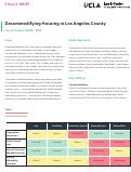 Cover page: Decommodifying Housing in Los Angeles County