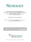 Cover page: Mild cognitive impairment in prediagnosed Huntington disease(e–Pub ahead of print)