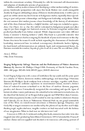 Cover page: Staging Indigeneity: Salvage Tourism and the Performance of Native American History. By Katrina M. Phillips.