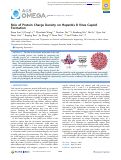 Cover page: Role of Protein Charge Density on Hepatitis B Virus Capsid Formation