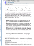 Cover page: Loose Cigarette Purchasing and Nondaily Smoking Among Young Adult Bar Patrons in New York City