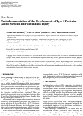 Cover page: Photodocumentation of the Development of Type I Posterior Glottic Stenosis after Intubation Injury