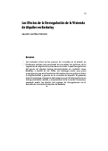 Cover page: Effects of Vacancy Decontrol on Berkeley Rental Housing