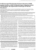 Cover page: Urokinase-type Plasminogen Activator Receptor (uPAR) Ligation Induces a Raft-localized Integrin Signaling Switch That Mediates the Hypermotile Phenotype of Fibrotic Fibroblasts*