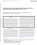 Cover page: Cooperative joint inversion of magnetotelluric and microseismic data for imaging The Geysers geothermal field, California, USA