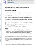 Cover page: Untargeted adductomics of newborn dried blood spots identifies modifications to human serum albumin associated with childhood leukemia