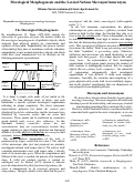 Cover page: Mereological Morphogenesis and the Lexical Notions Meronym/Ameronym