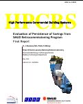 Cover page: Evaluation of Persistence of Savings from SMUD Retrocommissioning 
Program