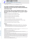 Cover page: Association of Get With The Guidelines-Stroke Program Participation and Clinical Outcomes for Medicare Beneficiaries With Ischemic Stroke