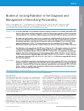 Cover page: Burden of Ionizing Radiation in the Diagnosis and Management of Necrotizing Pancreatitis.