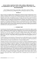 Cover page: EVALUATING LIQUEFACTION AND LATERAL SPREADING IN INTERBEDDED SAND, SILT AND CLAY DEPOSITS USING THE CONE PENETROMETER