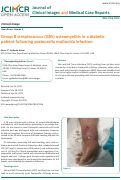 Cover page: Group B streptococcus (GBS) osteomyelitis in a diabetic patient following pasteurella multocida infection