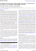 Cover page of Investigating the Links between Climate Injustice and Ableism: A Measurement of Green Space Access Inequalities within Disability Subgroups