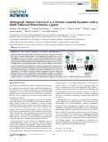 Cover page: Orthogonal Optical Control of a G Protein-Coupled Receptor with a SNAP-Tethered Photochromic Ligand