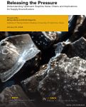 Cover page: Releasing the Pressure: Understanding Upstream Graphite Value Chains and Implications for Supply Diversification