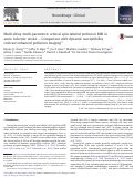 Cover page: Multi-delay multi-parametric arterial spin-labeled perfusion MRI in acute ischemic stroke — Comparison with dynamic susceptibility contrast enhanced perfusion imaging