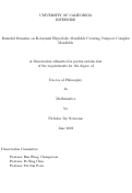 Cover page: Bounded Domains on Kobayashi Hyperbolic Manifolds Covering Compact Complex Manifolds