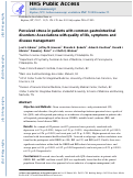 Cover page: Perceived Stress in Patients with Common Gastrointestinal Disorders: Associations with Quality of Life, Symptoms and Disease Management