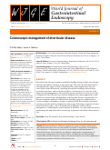 Cover page: Colonoscopic management of diverticular disease