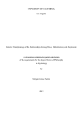 Cover page: Genetic Underpinnings of the Relationships Among Stress, Inflammation, and Depression