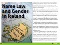 Cover page: Name Law and Gender in Iceland