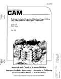 Cover page: Weldment Mechanical Properties of Aluminum-Copper-Lithium Alloy, 2090, at Ambient and Cryogenic Temperatures