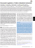 Cover page: Eicosanoid regulation of debris-stimulated metastasis