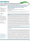 Cover page: Rainfall From Resolved Rather Than Parameterized Processes Better Represents the Present‐Day and Climate Change Response of Moderate Rates in the Community Atmosphere Model