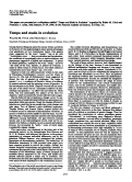 Cover page: Tempo and mode in evolution.