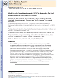 Cover page: Lhx6 Directly Regulates Arx and CXCR7 to Determine Cortical Interneuron Fate and Laminar Position