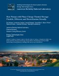 Cover page: Heat Pumps with Phase Change Thermal Storage: Flexible, Efficient, and Electrification Friendly