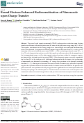 Cover page: Bound Electron Enhanced Radiosensitisation of Nimorazole upon Charge Transfer