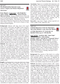 Cover page: The Relationship between Lung Cancer Stigma and Patient Reported Outcomes