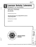 Cover page: Manufacturing Energy Use in Eight OECD Countries: Trends through 1988