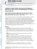 Cover page: Brief Report: Validation of a Urine Tenofovir Immunoassay for Adherence Monitoring to PrEP and ART and Establishing the Cutoff for a Point-of-Care Test.