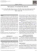 Cover page: Mechanisms of Cerebral Microbleeds
