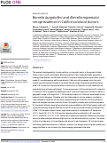 Cover page: Borrelia burgdorferi and Borrelia miyamotoi seroprevalence in California blood donors