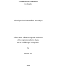 Cover page: Phonological markedness effects in reanalysis